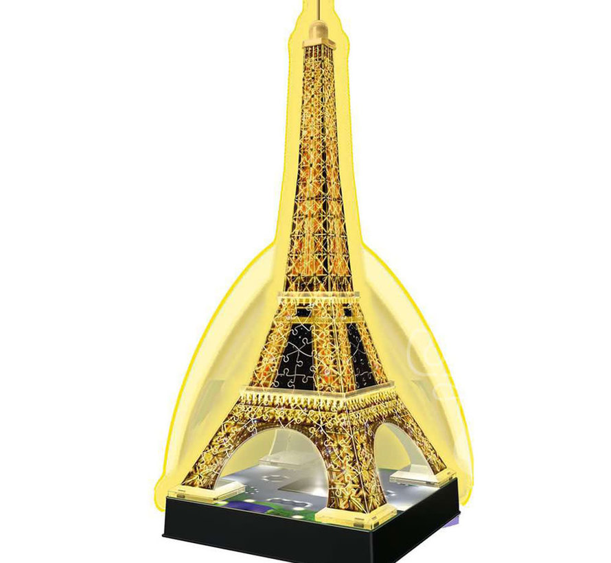 Ravensburger 3D Eiffel Tower Night Edition Puzzle 216pcs