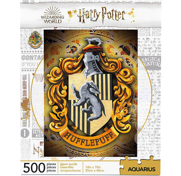 Aquarius FINAL SALE Aquarius Harry Potter - Hufflepuff Puzzle 500pcs-CL