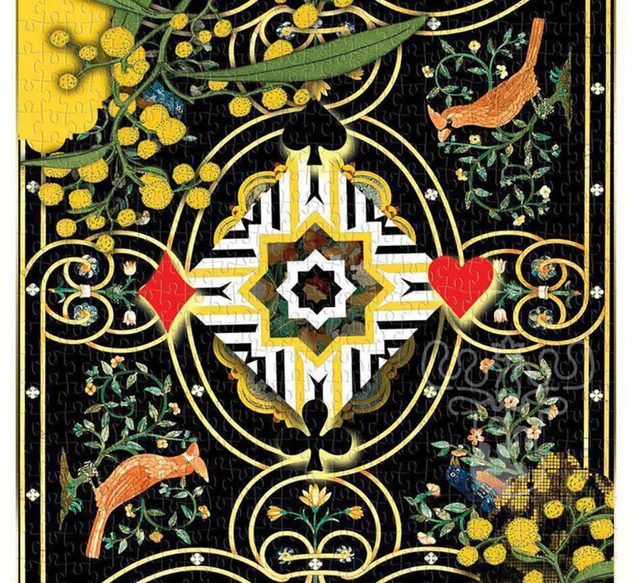 FINAL SALE Galison Christian Lacroix Maison De Jeu Double Sided Puzzle 250pcs-CL