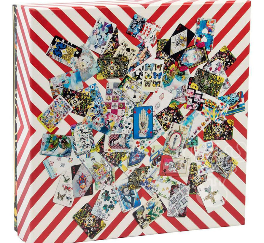 FINAL SALE Galison Christian Lacroix Maison De Jeu Double Sided Puzzle 250pcs-CL