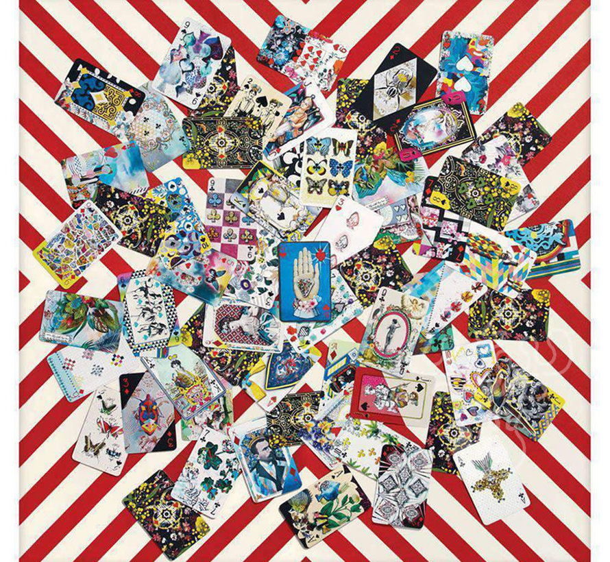 Galison Christian Lacroix Maison De Jeu Double Sided Puzzle 250pcs-CL