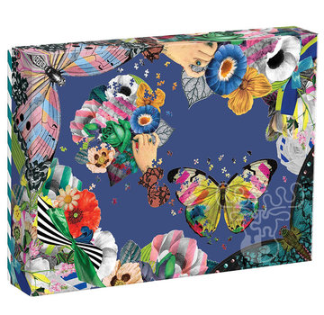 Galison Galison Christian Lacroix Heritage Collection Frivolités Set of Two Shaped Jigsaw Puzzles 850pcs-CL