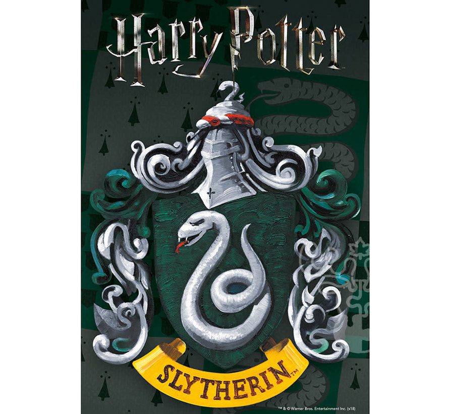 Aquarius Harry Potter - Slytherin Mini Puzzle 150pcs