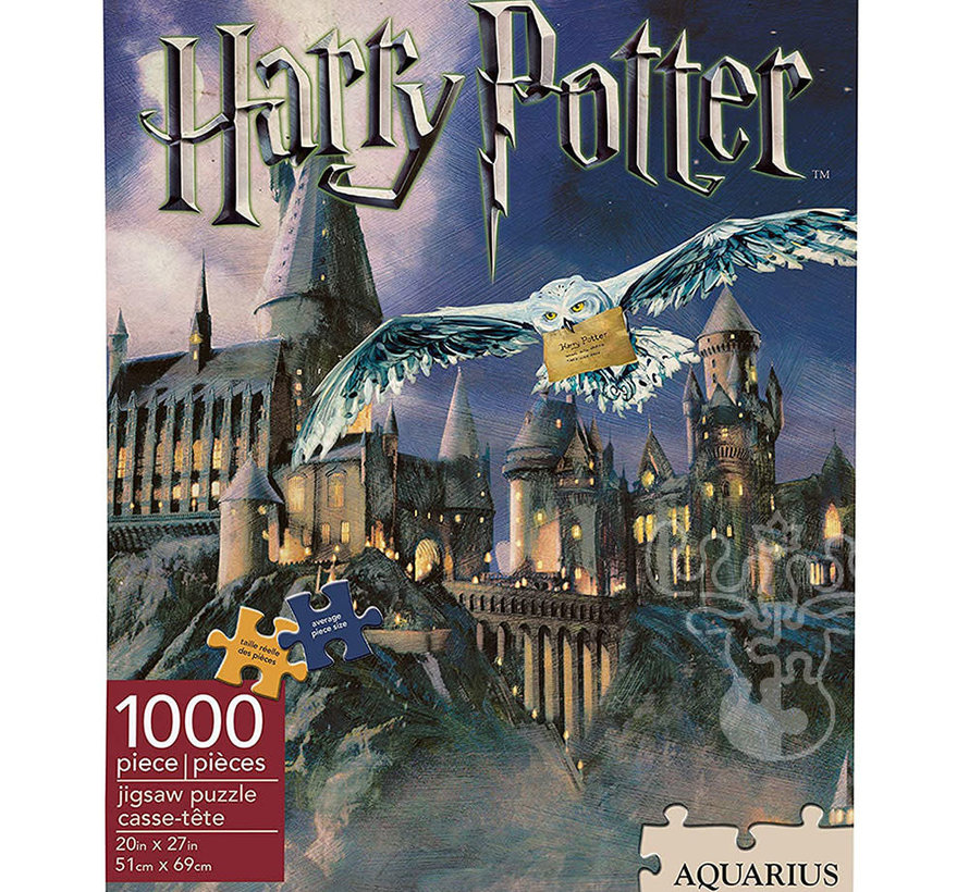 Aquarius Harry Potter - Hogwarts Puzzle 1000pcs