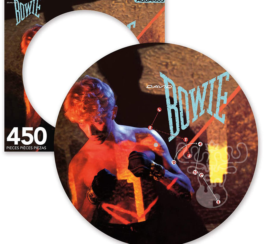 Aquarius David Bowie Let’s Dance Round Picture Disc Puzzle 450pcs