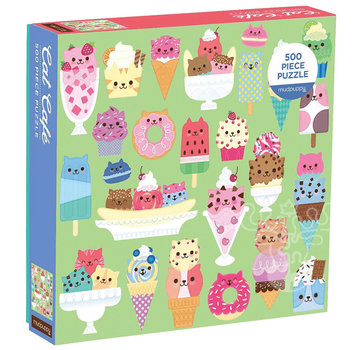 Mudpuppy Mudpuppy Cat Cafe Puzzle 500pcs