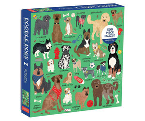 Doodle Dog and Other Mixed Breeds - 500 Piece Puzzle