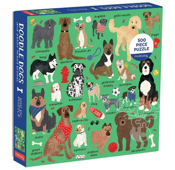 Mudpuppy Mudpuppy Doodle Dogs and Other Mixed Breeds Puzzle 500pcs