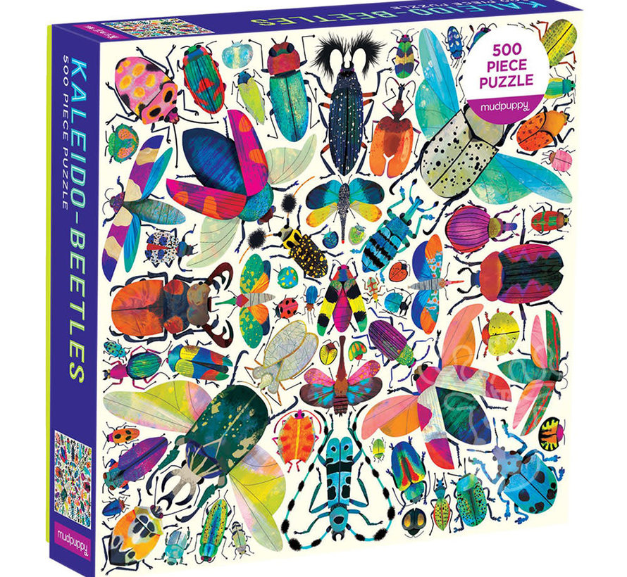 Mudpuppy Kaleido-Beetles Puzzle 500pcs