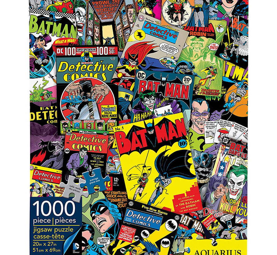 Aquarius DC Comics - Batman Collage Puzzle 1000pcs