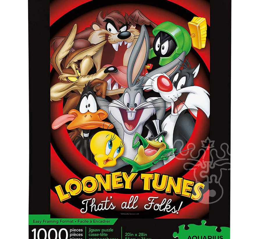 Aquarius Looney Tunes - That's all Folks Puzzle 1000pcs