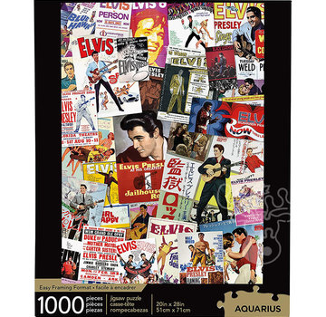 Aquarius Aquarius Elvis - Movie Poster Collage Puzzle 1000pcs