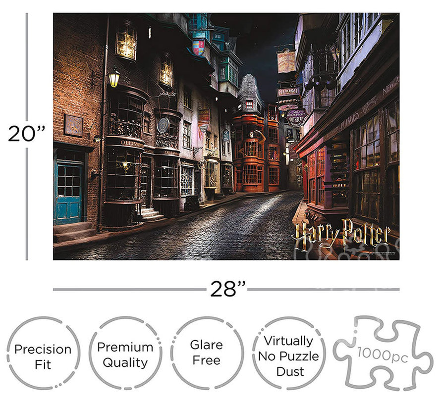 Aquarius Harry Potter - Diagon Alley Puzzle 1000pcs