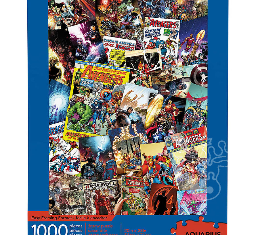 Aquarius Marvel Avengers Collage Puzzle 1000pcs