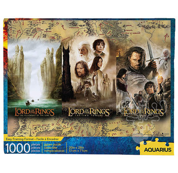 Aquarius Aquarius Lord of the Rings - Triptych Puzzle 1000pcs