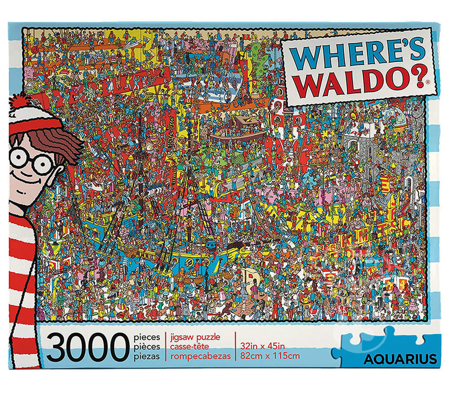 Aquarius Where's Waldo - Toys Puzzle 3000pcs