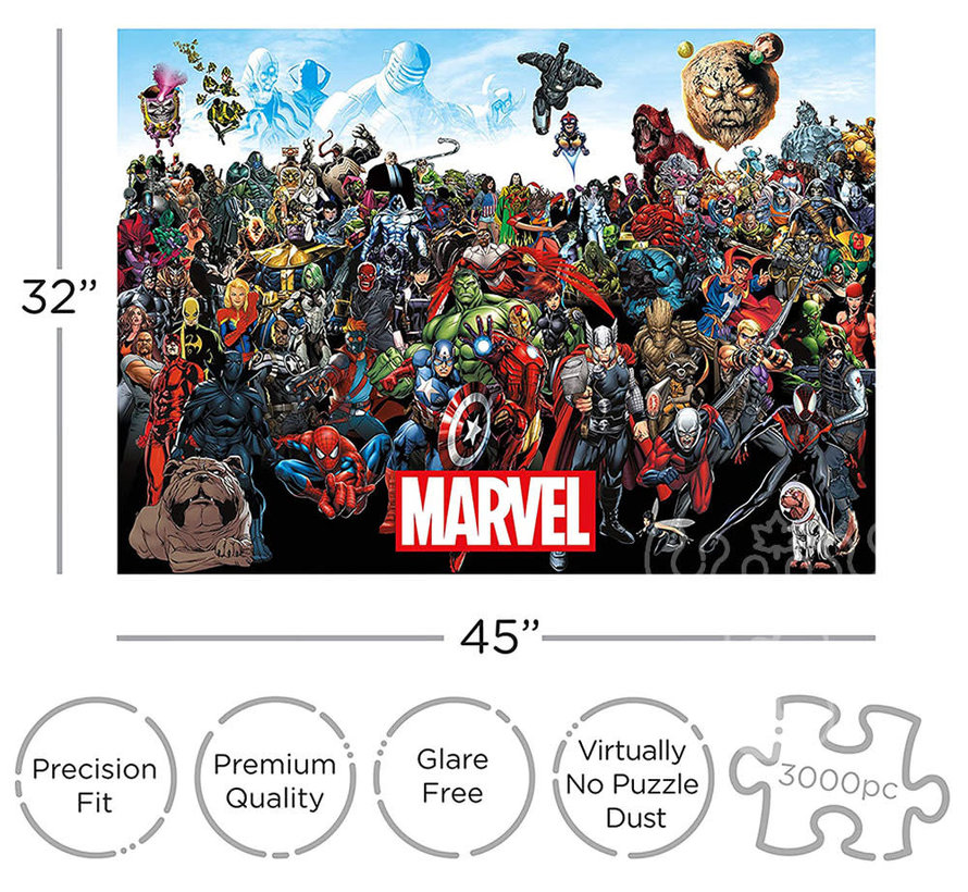 Aquarius Marvel Comics Cast Puzzle 3000pcs