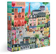 EeBoo eeBoo Paris in a Day Puzzle 1000pcs