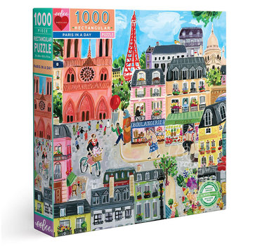 EeBoo eeBoo Paris in a Day Puzzle 1000pcs