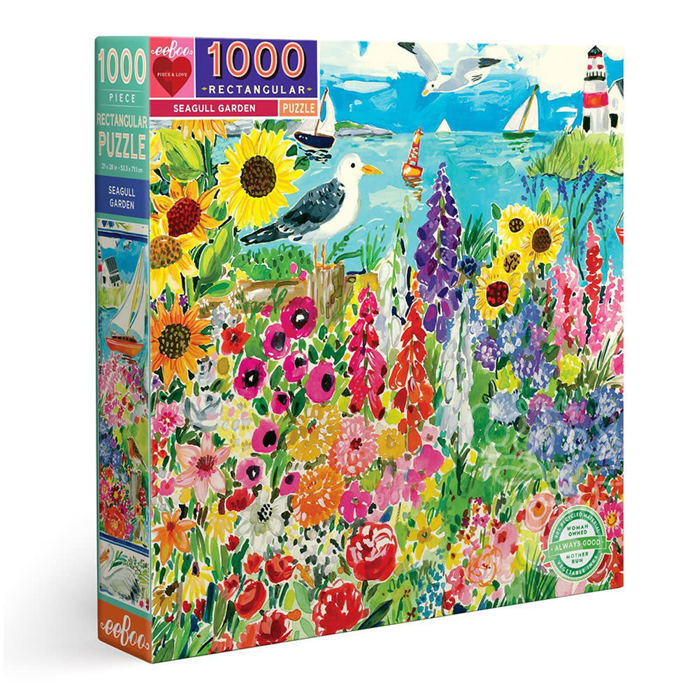 eeBoo Seagull Garden Puzzle 1000pcs Puzzles Canada