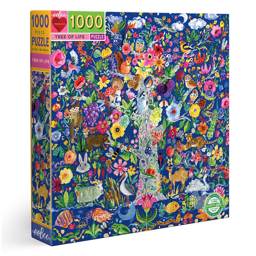 eeBoo Tree of Life Puzzle 1000pcs Puzzles Canada