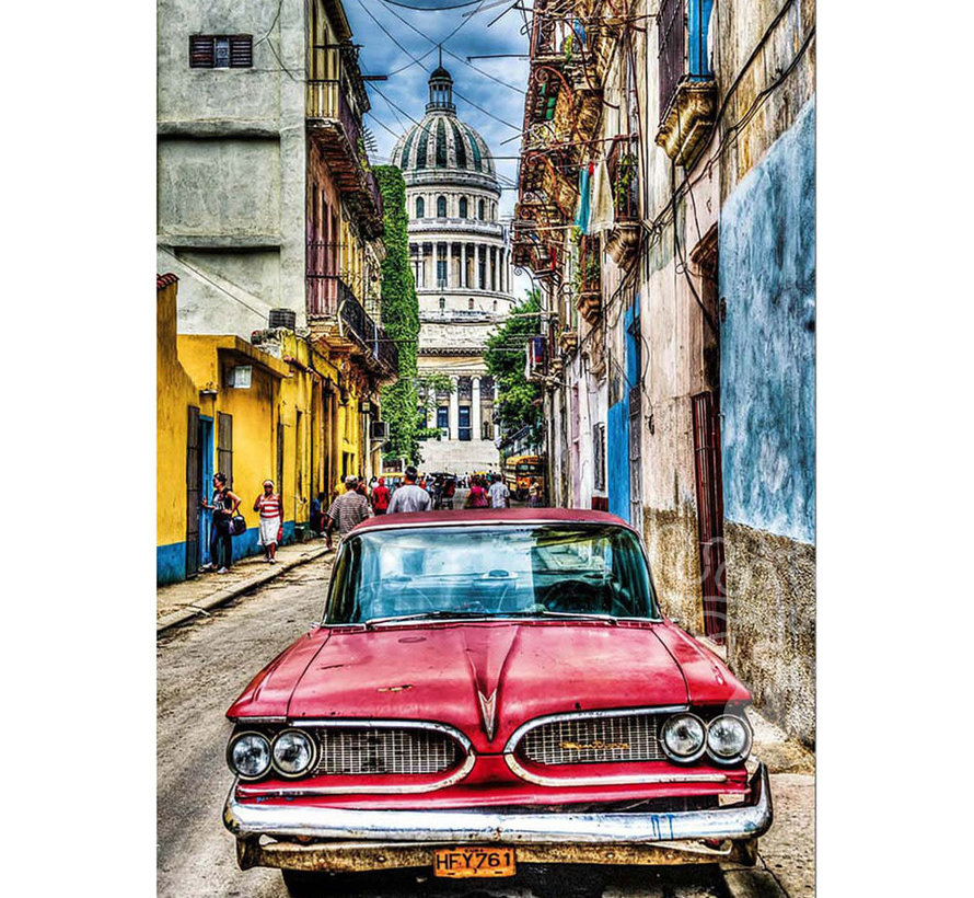 Educa Vintage Car in Old Havana Puzzle 1000pcs