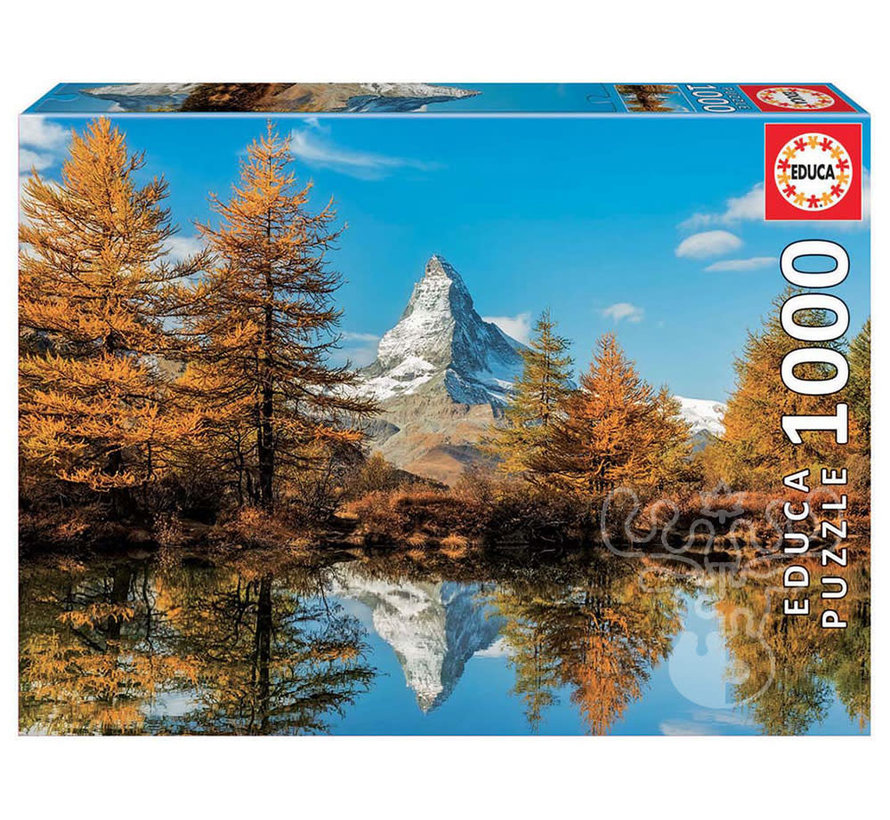 Educa Matterhorn Mountain in Autumn Puzzle 1000pcs