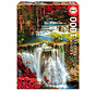 Educa Waterfall in Deep Forest Puzzle 1000pcs