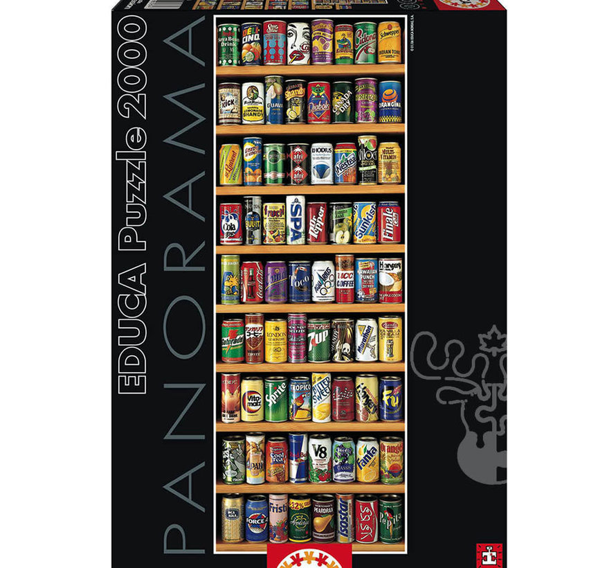 Educa Soft Cans Panorama Puzzle 2000pcs