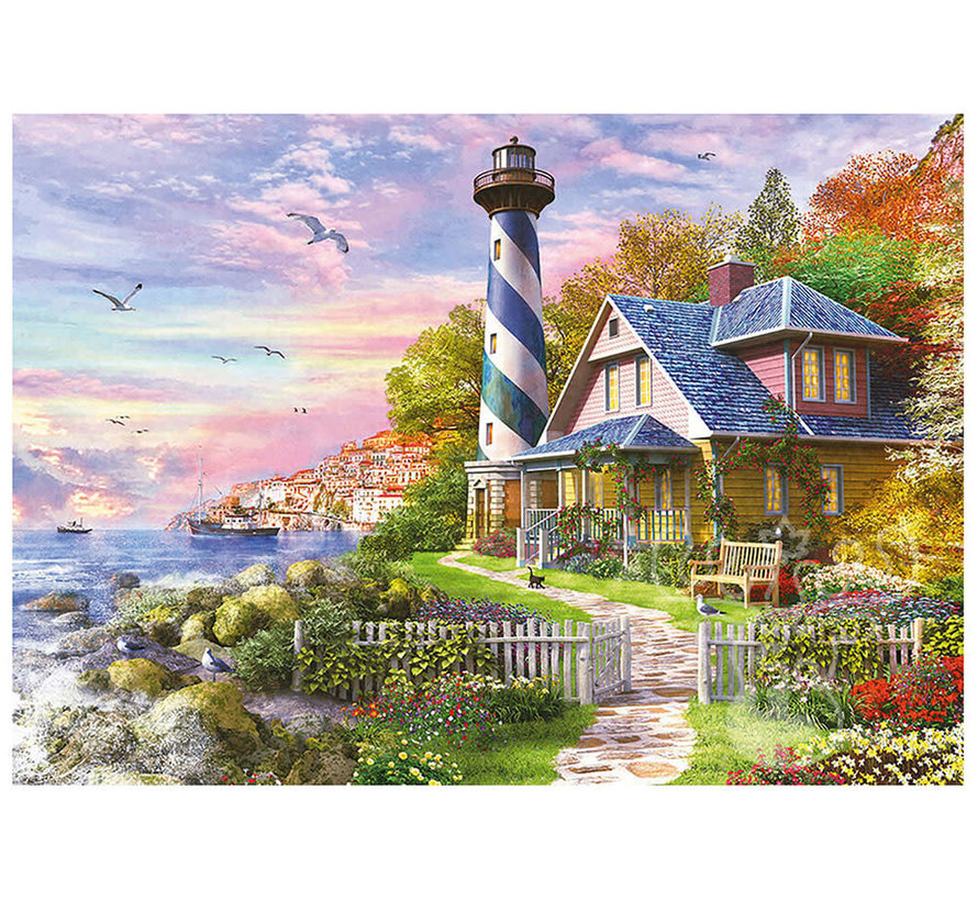 Educa Lighthouse at Rock Bay Puzzle 4000pcs