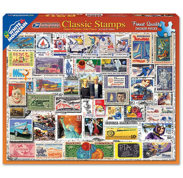 White Mountain White Mountain Classic Stamps Puzzle 500pcs