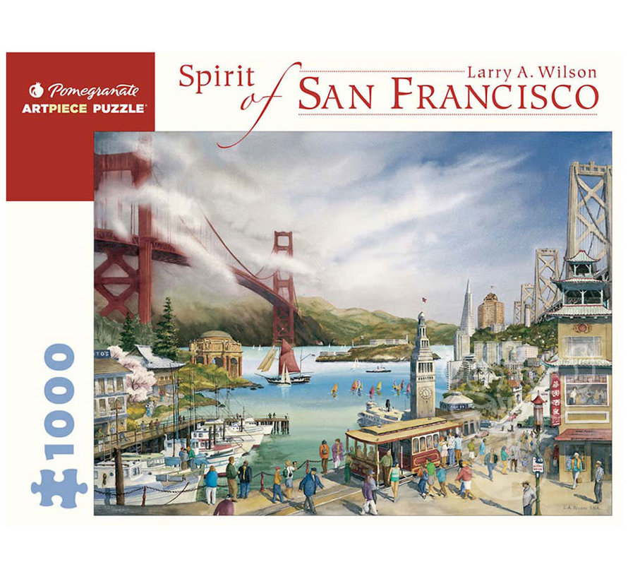 Pomegranate Wilson, Larry A.: Spirit of San Francisco Puzzle 1000pcs