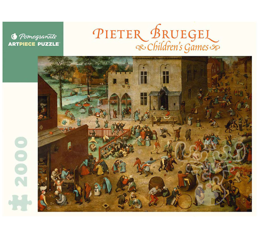 Pomegranate Bruegel, Pieter: Children’s Games Puzzle 2000pcs