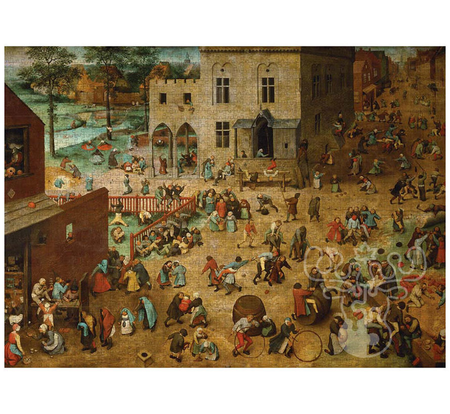 Pomegranate Bruegel, Pieter: Children’s Games Puzzle 2000pcs