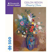 Pomegranate Pomegranate Redon, Odilon: Bouquet of Flowers Puzzle 500pcs