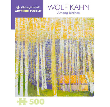 Pomegranate Pomegranate Kahn, Wolf: Among Birches Puzzle 500pcs RETIRED