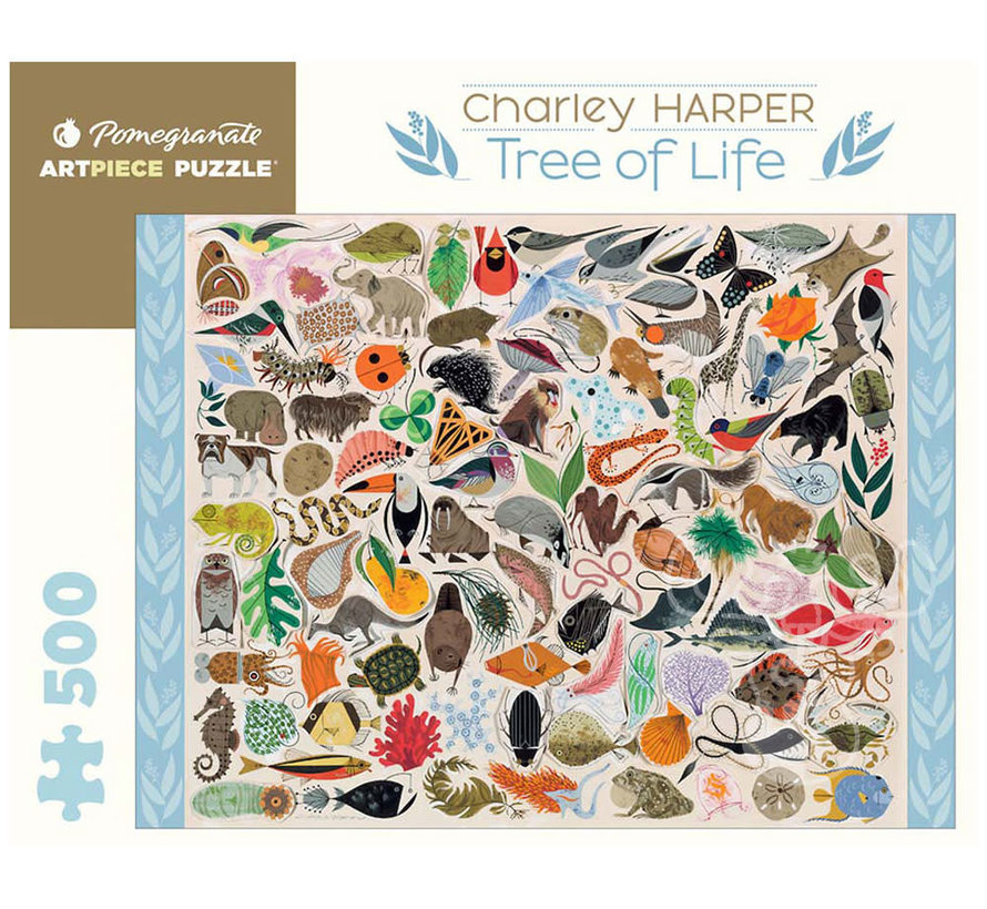 Pomegranate Harper, Charley: Tree of Life Puzzle 500pcs