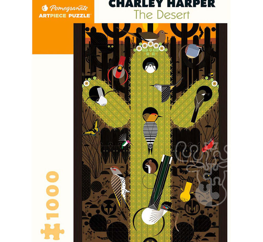 Pomegranate Harper, Charley: The Desert Puzzle 1000pcs