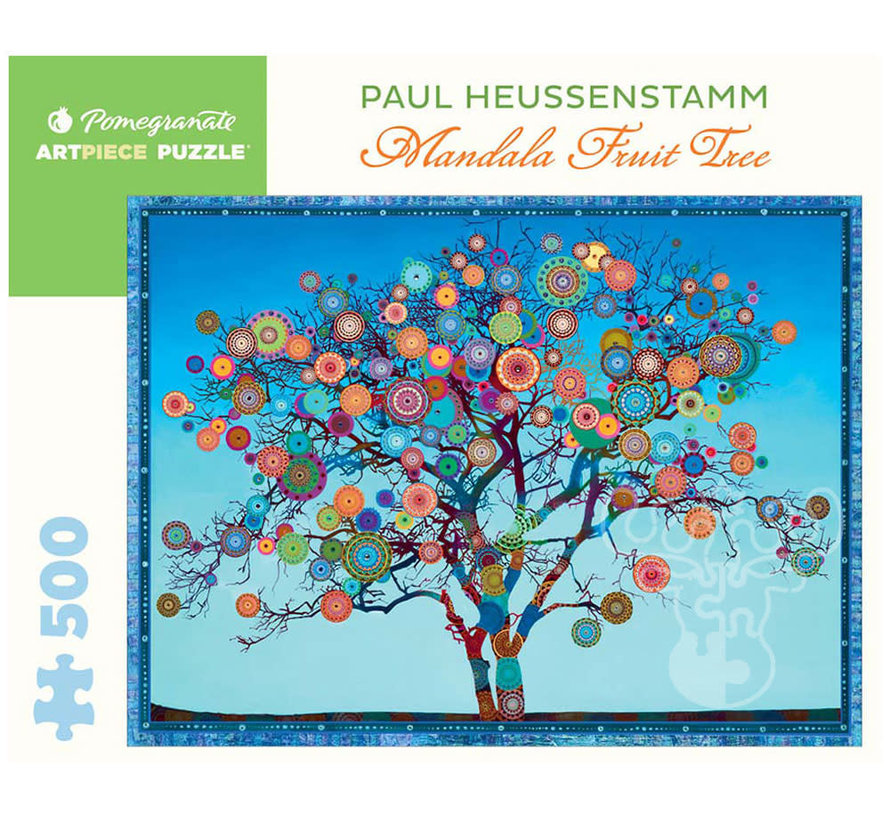 Pomegranate Heussenstamm, Paul: Mandala Fruit Tree  Puzzle 500pcs