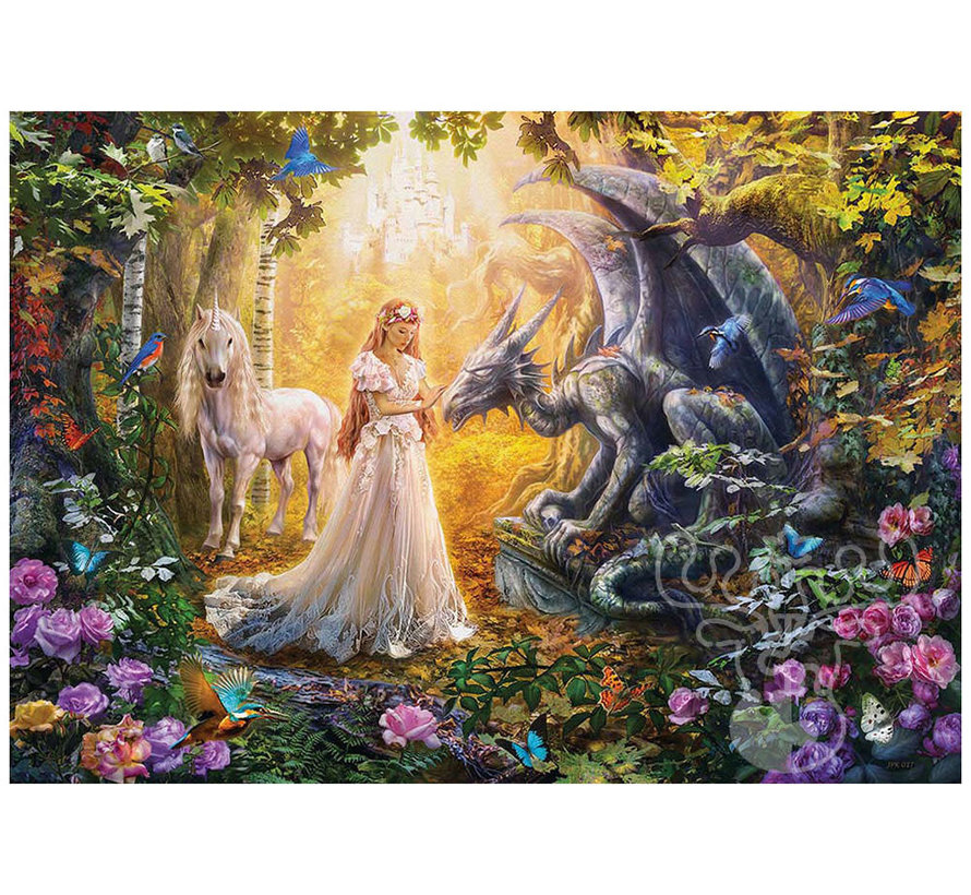 Educa Dragon, Princess and Unicorn Puzzle 1500pcs