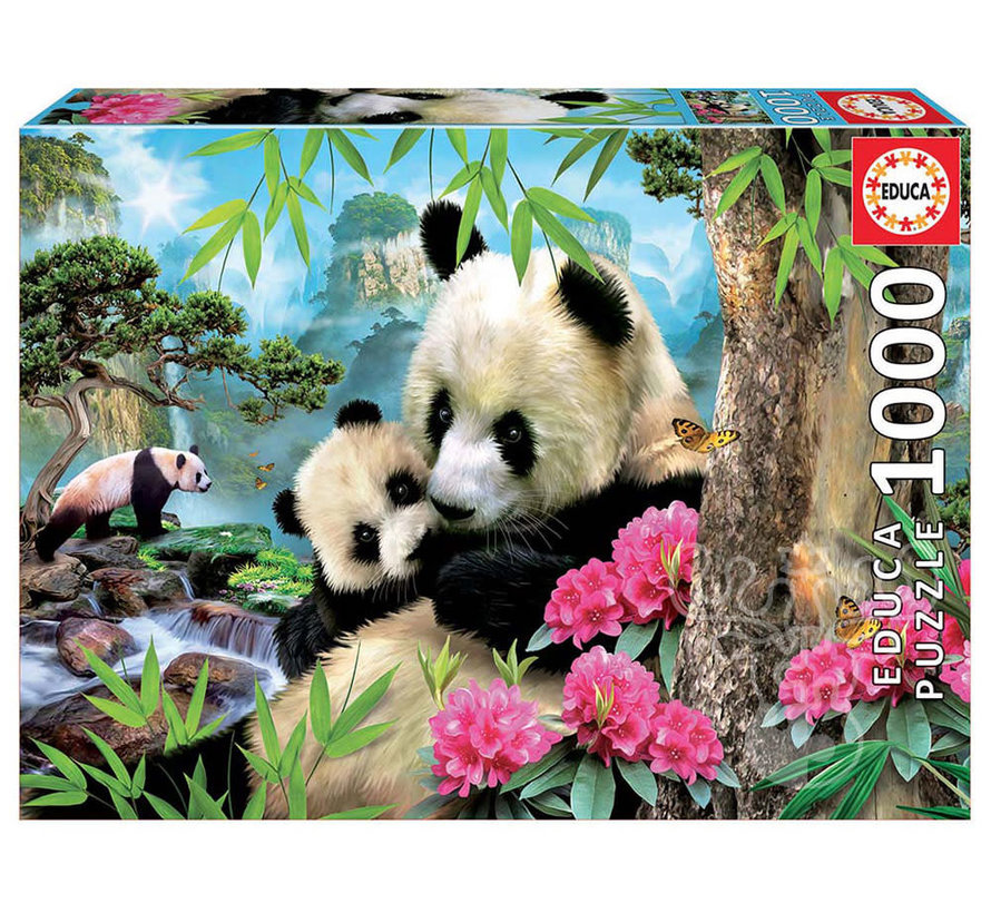 Educa Morning Panda Puzzle 1000pcs