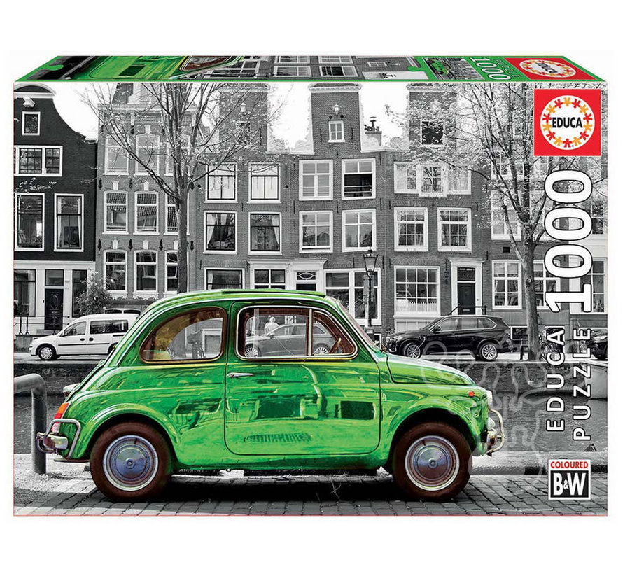 FINAL SALE Educa Car in Amsterdam Puzzle 1000pcs RETIRED