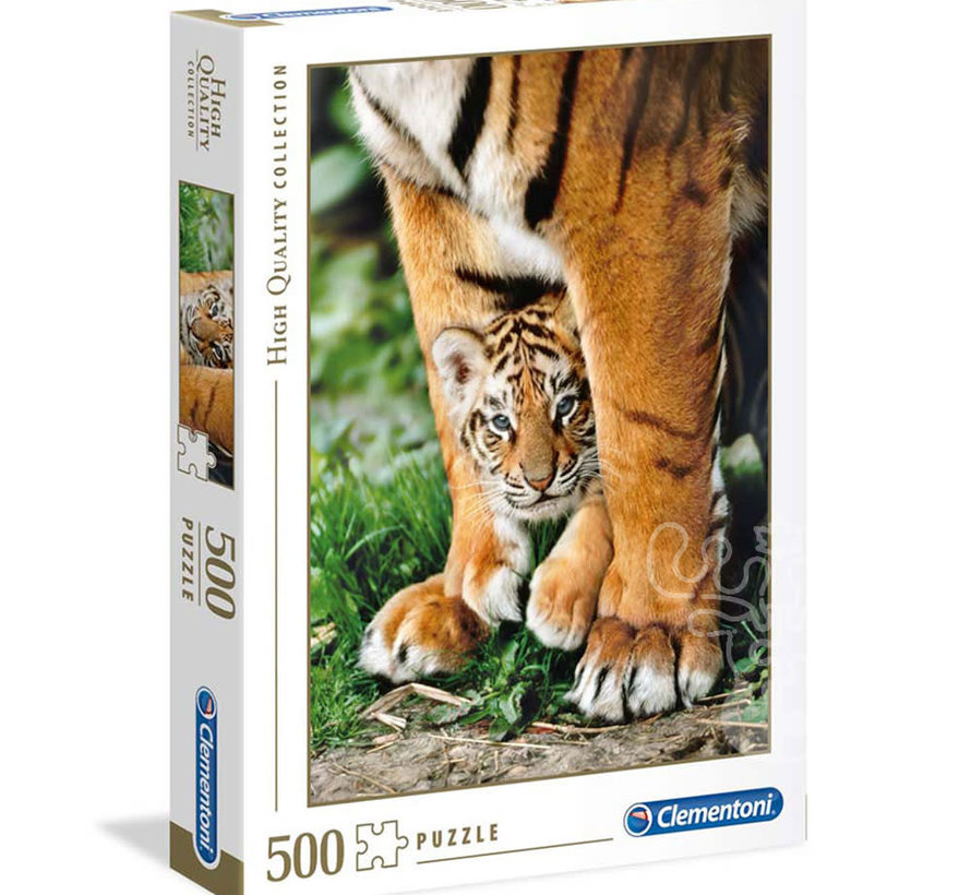Clementoni Bengal Tiger Cub Puzzle 500pcs