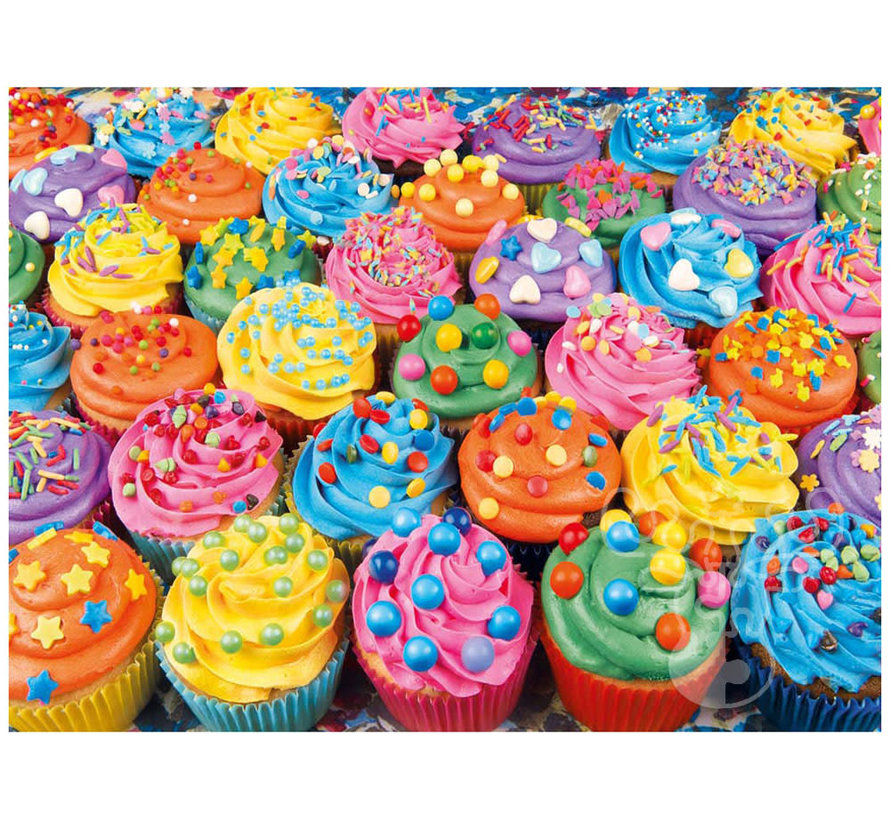 Clementoni Colorful Cupcakes Puzzle 500pcs