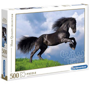 Clementoni Clementoni Fresian Black Horse Puzzle 500pcs