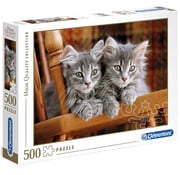 Clementoni FINAL SALE Clementoni Kittens Puzzle 500pcs - ORIGINAL BOX SIZE