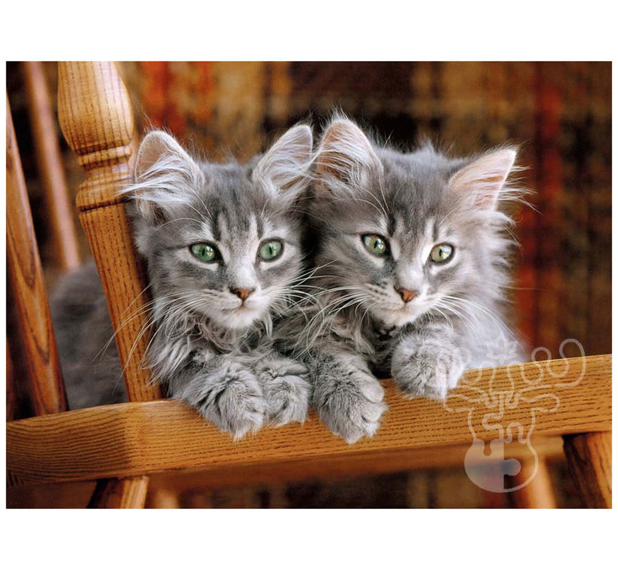FINAL SALE Clementoni Kittens Puzzle 500pcs - ORIGINAL BOX SIZE