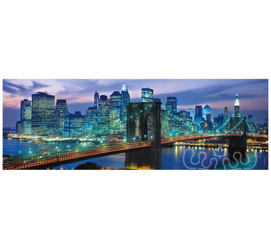 Clementoni New York Brooklyn Bridge Panorama Puzzle 1000pcs