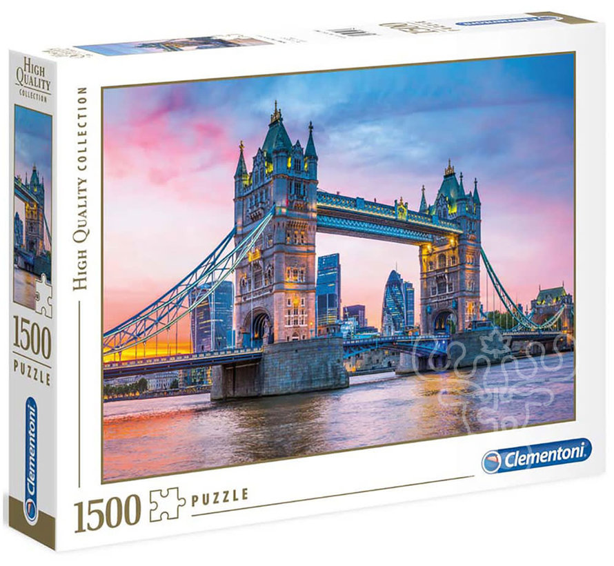 Clementoni Tower Bridge Sunset Puzzle 1500pcs