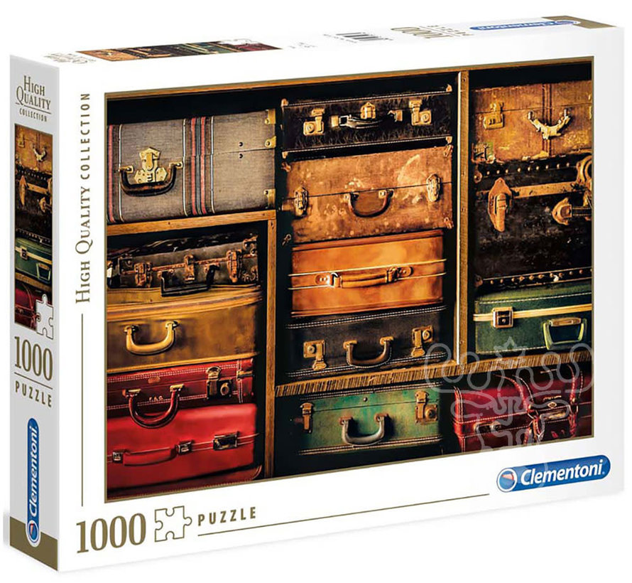 Clementoni Travel Puzzle 1000pcs - ORIGINAL BOX SIZE